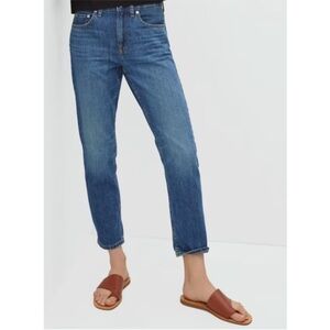 Everlane The Super Soft Relaxed Jean Medium Wash High Rise 31